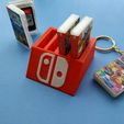 Switch.jpeg Bases for Nintendo Switch mini game box - Original Nintendo Switch logo edition