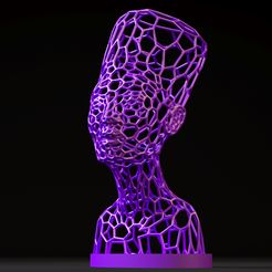 10009.jpg 3D file Nefertiti・3D printing design to download, zalesov