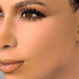 untitled.122.jpg Kim Kardashian bust ready for full color 3D printing