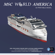 MSC-WORLD-america.png MSC WORLD AMERICA cruise ship print ready model