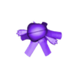 Gardevoir_Pose2.stl Cute Gardevoir (4 Poses+Blender)