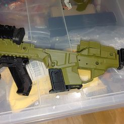 Porte-magasin p-rail pliable Glock