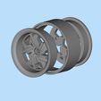 12.jpg Lowrider big wheels Donk Rims Gangster wheels 3D print