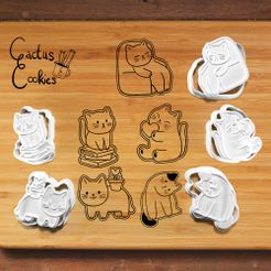 zusammen.jpg cats 1 Cookie Cutter