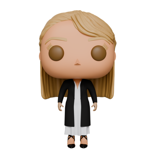 Funko pop girl dress 3D model