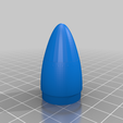 Rocket_with_MicroPeak_nosecone_final.png Compressed Air Rocket for Micropeak Altimeter