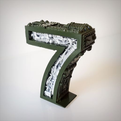 Steampunk number 7 - 3D model önizlemesi