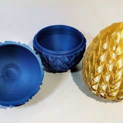 IMG_20230316_083722.jpg Free STL file Dragon egg thread test before possible buy・3D printable object to download