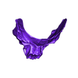 MASCARA_OSCURA_supwrior_.stl Free STL file DARK MASK - JOINTED・3D print design to download