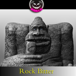 Rock_Bitter_1.png Fichier STL ROCK BITER THE NEVERENDING STORY・Design pour imprimante 3D à télécharger
