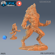 1675-Werewolf-Brute-Howling-Medium.png Werewolf Brute Set ‧ DnD Miniature ‧ Tabletop Miniatures ‧ Gaming Monster ‧ 3D Model ‧ RPG ‧ DnDminis ‧ STL FILE