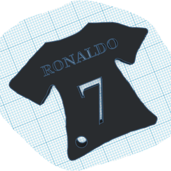 rONALDO.PNG Cristiano Ronaldo T-Shirt - 7 Keyring