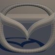 15.jpg Mazda Emblem 3D Print Ready 3D print model