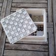 checkers-3.jpg Fancy old box with checkers / chess board
