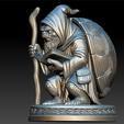 YTGIUKJ.png Elder Shellsage - Tartaruga Feiticeira Estatueta para impressão 3D