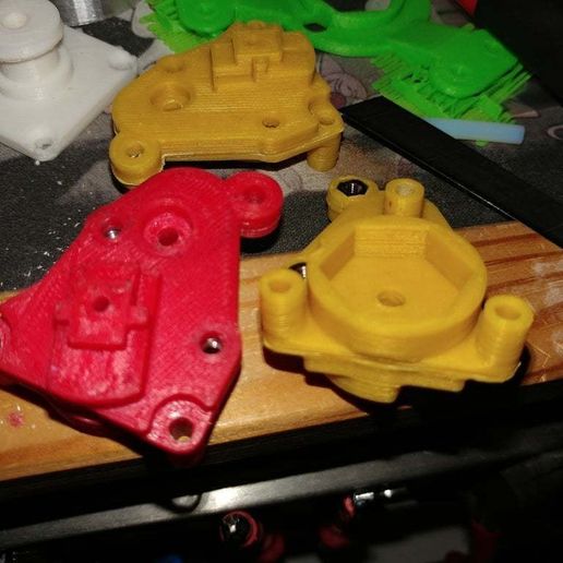 Duet3D Smarteffector Nimble Mount DjDemonD Remix - 3D model önizlemesi