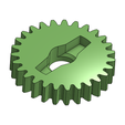 servo1_cogWheel.png BotZi 3D printed robotic arm with MG90S servos and Arduino Nano