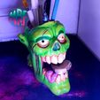 11.jpg Zombie head - candy dispenser - pencil holder