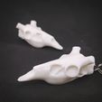 IMG_20241018_004239.jpg Halloween Deer Skull Keychain