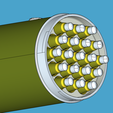 1-10-LAU-3-19-shot-Rocket-Pod.png 1-35 1/35  Scale LAU-3 19 Shot 2.75 inch FFAR Rocket Pod Hydra