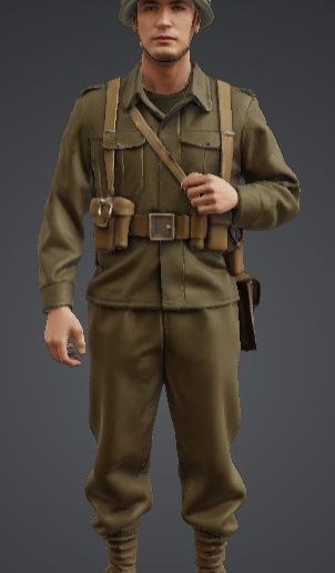 military soldier ww2