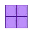 floor_A_2x2.STL Модульные космические декорации для варгеймов - Escenario espacial modular para wargames