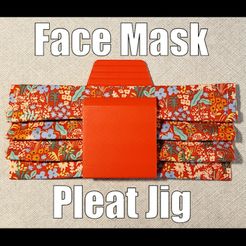 PleatedFaceMask16by9NewCults.jpg Pleat Maker Jig for Fabric Face Masks - Covid-19 -UPDATED