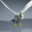 0012.png Photorealistic duck - posable/rigged [stl file included ]