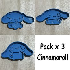 Sin-título-1.jpg Archivo STL Cortante Cinnamoroll・Modelo para descargar y imprimir en 3D
