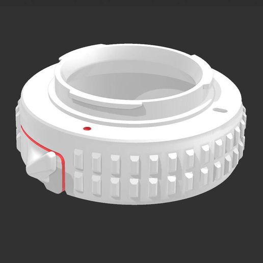 Minolta MD/MC to Samsung NX adapter with Locking mechanism