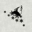 wolf-christmas-winter-3.jpg CHRISTMAS DECORATION CHRISTMAS WOLF CHRISTMAS WALL ART