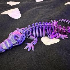 CUTE FLEXI PRINT-IN-PLACE CROCODILE