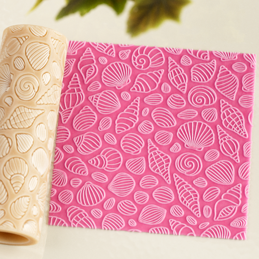 Sea Shells Texture Roller 3D model