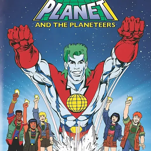 Diorama Capitão Planeta (Captain Planet)