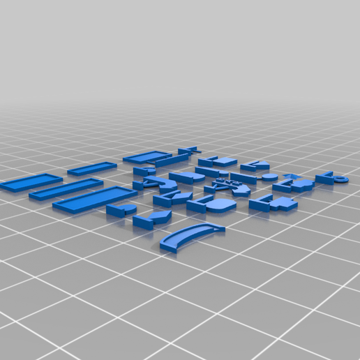 🏗️ n-scale building signs logos etc・Free STL File for ・Cults