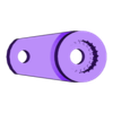 servoarm450.stl Eflite Su30 Steering Servo Arm