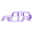 Wrangler_.stl Jeep Wrangler Silhouette