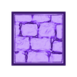 25mm_sb_Stone_Tiles.stl Bases for D&D and Tabletop Minis