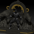 3.png black panther , black panter . on his throne (( Remix )) ....