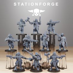 1.jpg 3D file Frontliners Infantry・3D printing idea to download
