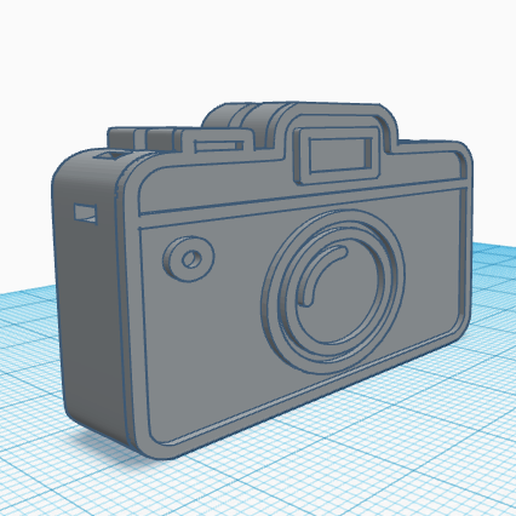 Camera Keychain 3D model