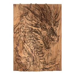 Dragon-1.jpg Dragon low poly home decor wall art