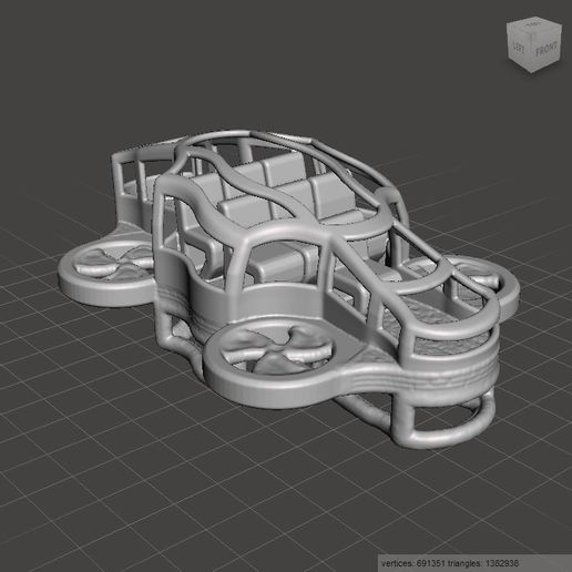 The flying car prototype toy