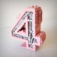 Vignette_chiffres_Ret_04.jpg STL file Pack Steampunk number・3D printer design to download