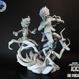 Shot_1_logo.png Tatsumaki Vs Mob - OPM x MobPsycho 100 Figurine STL for 3D Printing