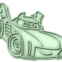 Batimovil-2_e.png STL file Batimovil batman cookie cutter・Model to download and 3D print