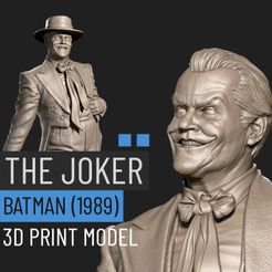 Joker_Thumbnail_Cults.jpg The Joker - Batman (1989) - 3D Print Model