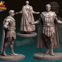 ozy1.png STL file Marvel crisis protocol ozymandias presupported included・3D print design to download