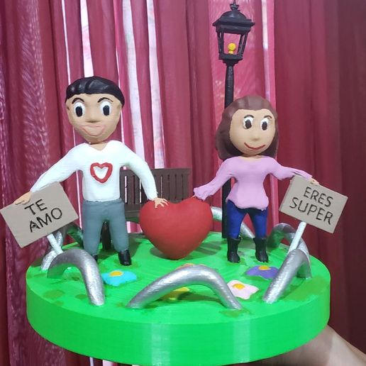 Valentine's Day Scenario - 3D model önizlemesi