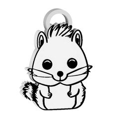 vjev-4.png PREMIUM SQUIRREL KEYCHAIN / EARRINGS / NECKLACE